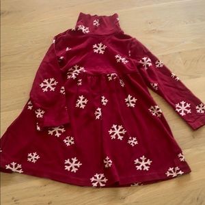 NWT Gymboree Ruffle Velvet Red Dress Christmas Girls
